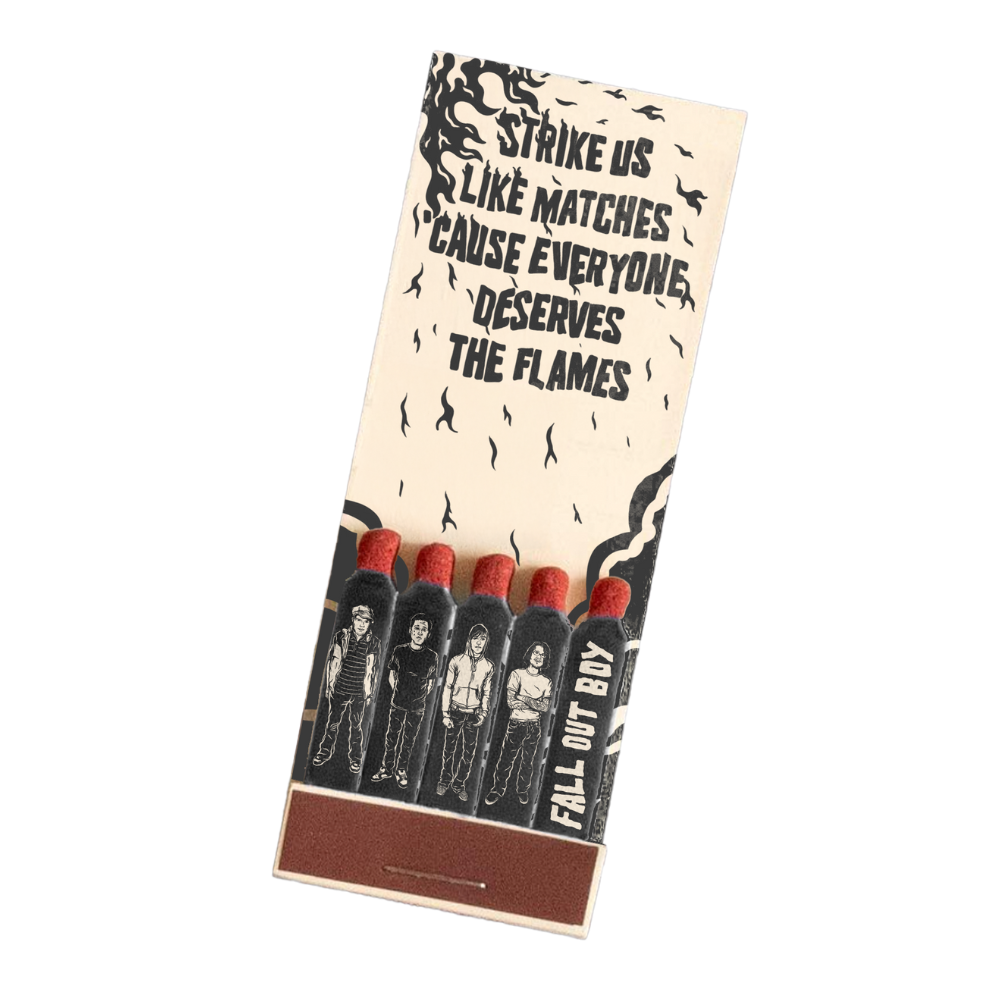 From Under The Cork Tree Anniversary Matchbook