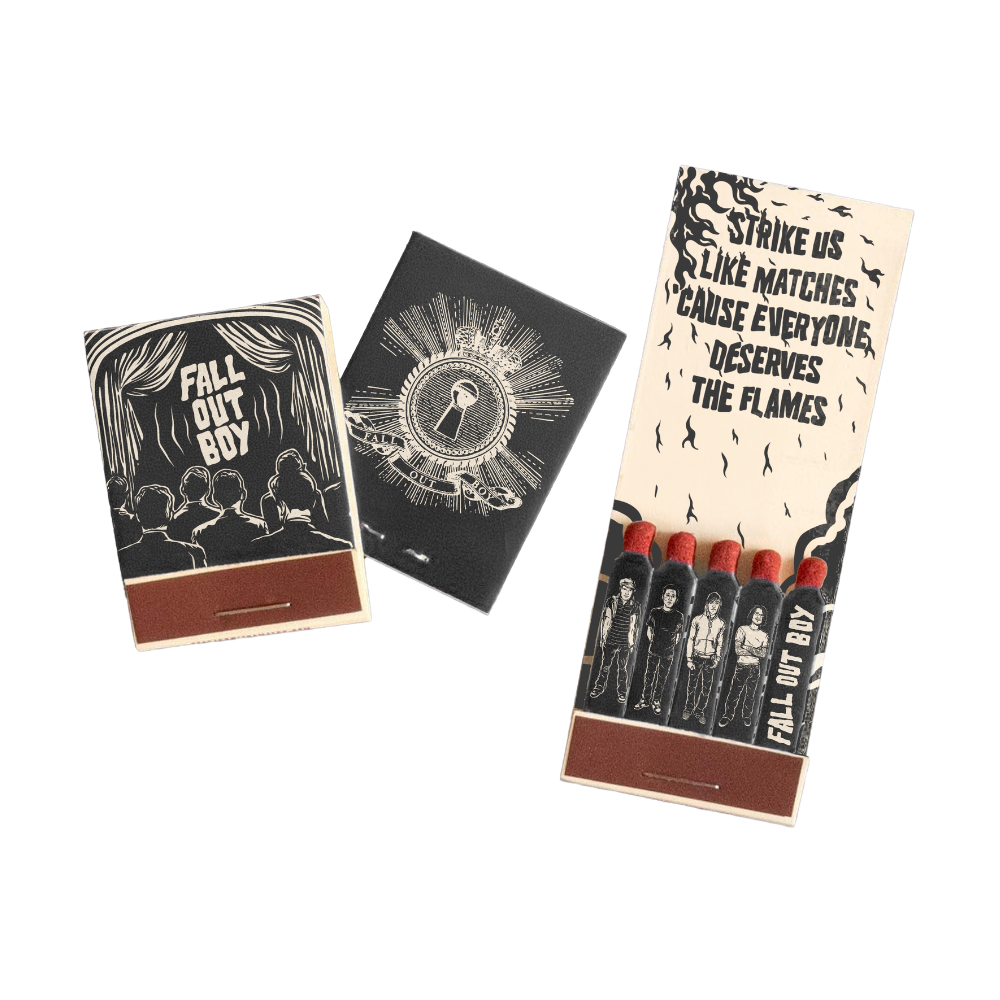 From Under The Cork Tree Anniversary Matchbook